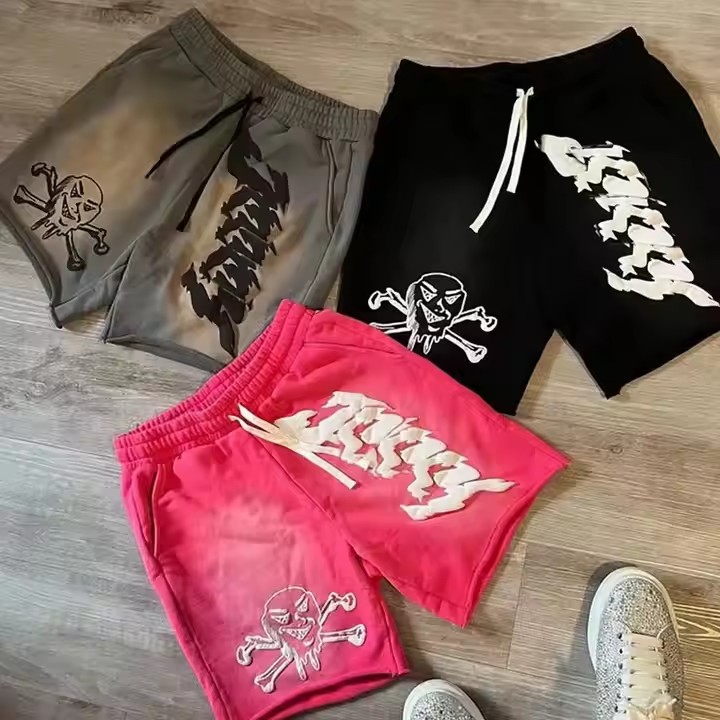 baggy cotton shorts